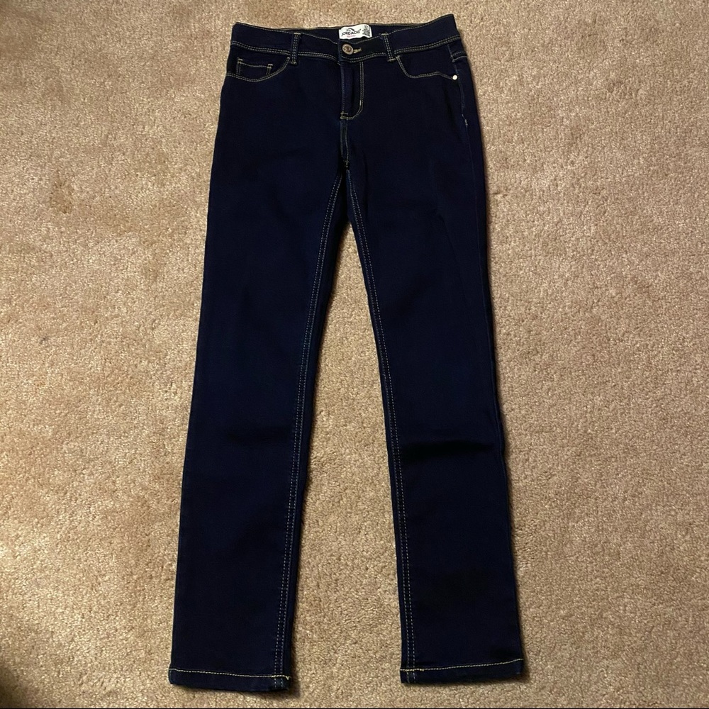 Girls Dark Blue Jordache Skinny Jeans